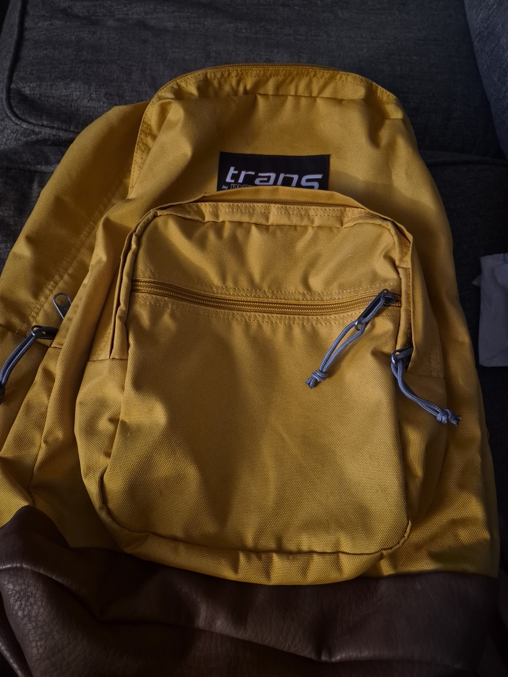 Trans By Jansport Yellow Men's Backpack - Compact Everyday Pack